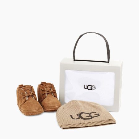 UGG Baby Neumel & UGG Beanie - Boots Barn - Brune (NO-H239)